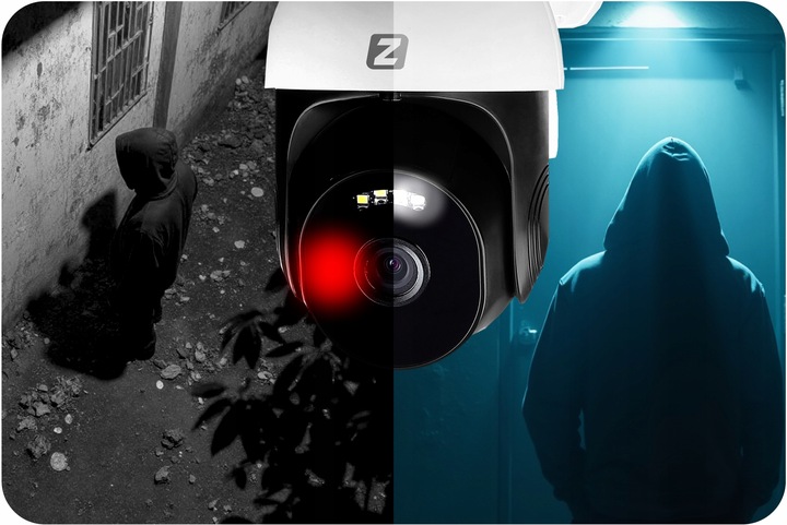 Kamera Obrotowa IP GSM 4G LTE SIM 3MPx 3MP AUDIO, WYKRYWANIE POSTACI