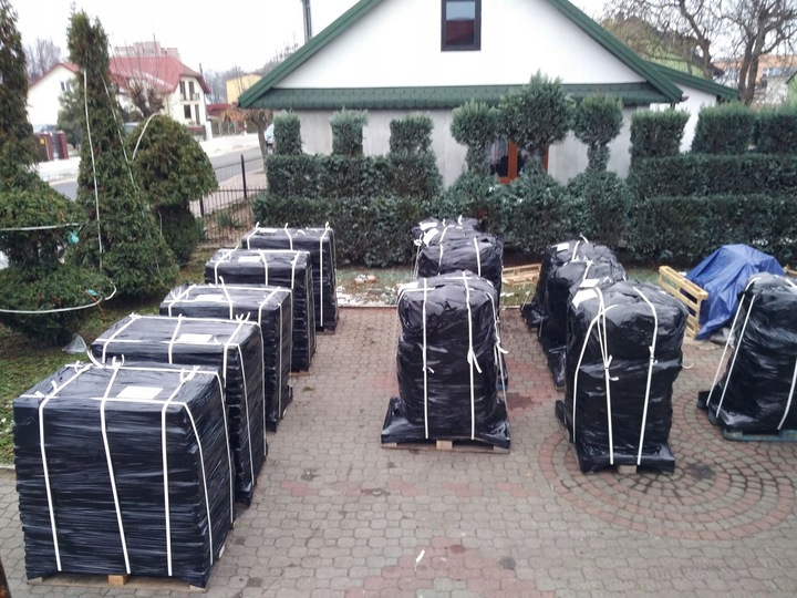 1000kg Zgrzewki10K Brykiet Torfowy Węgiel eko Opał