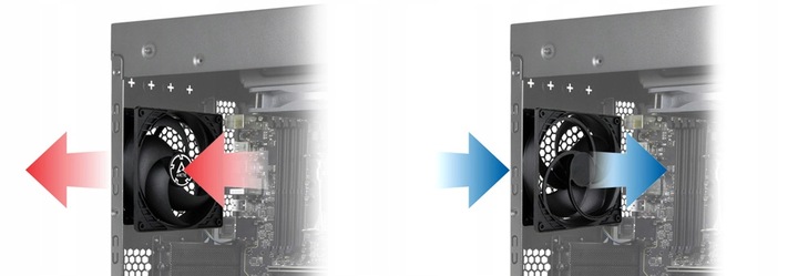 ARCTIC P12 SLIM PWM PST wentylator x130