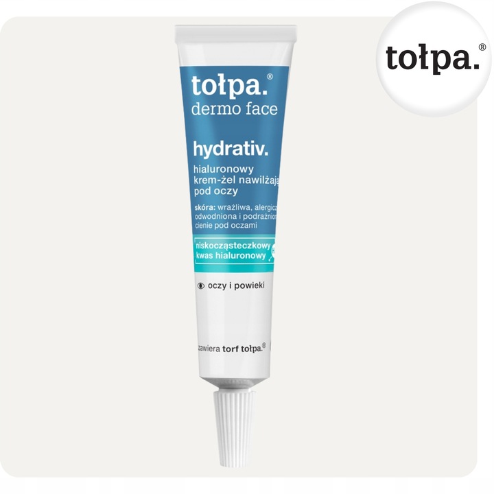Hialuronowy Krem-Żel Nawilżający Przeciwzmarszczkowy Pod Oczy 10 ml