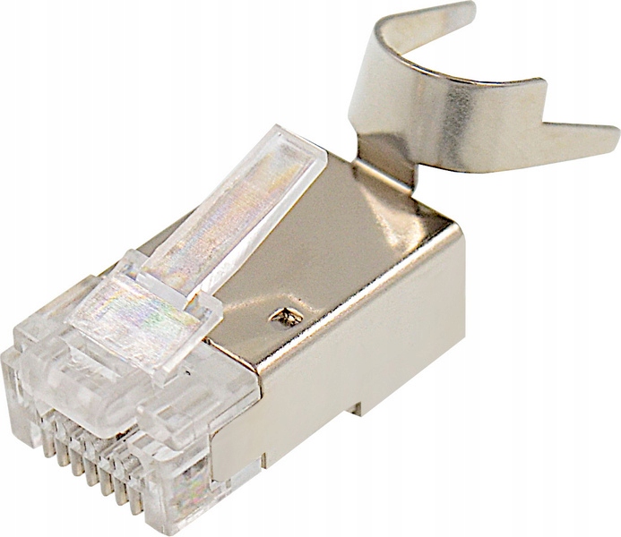 Wtyki RJ45 przelotowy kat 7 FTP pass through 10szt