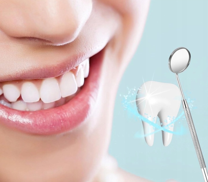 ZESTAW NARZĘDZI STOMATOLOGICZNYCH DENTYSTYCZNY LUSTERKO ZGŁĘBNIK 6szt