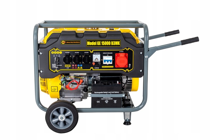 Agregat prądotwórczy generator HDM 15000 ROZRUCH 6000W 3 fazy 400V AVR