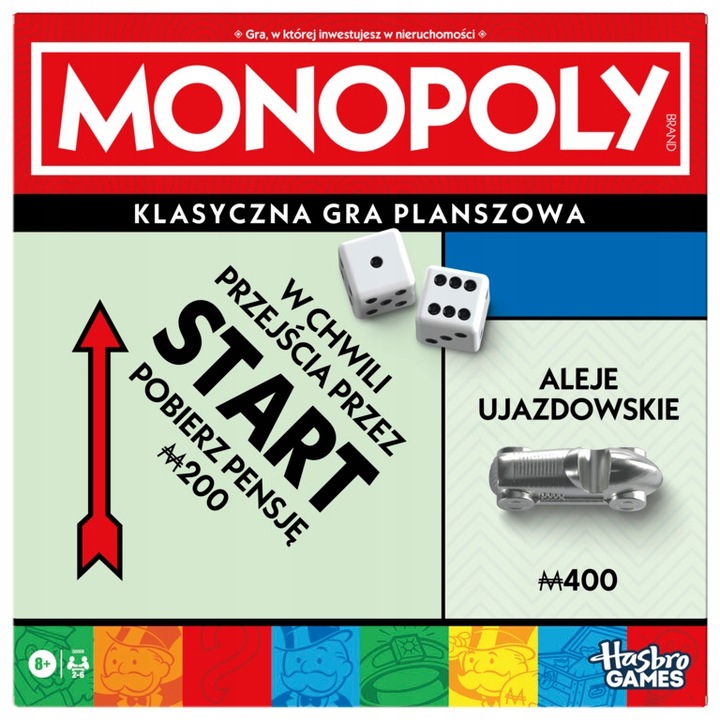 Gra Monopoly Classic Refresh Polska Wersja Hasbro G0009
