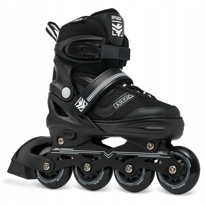 Rolki Regulowane RAVEN Drill Black 34-37