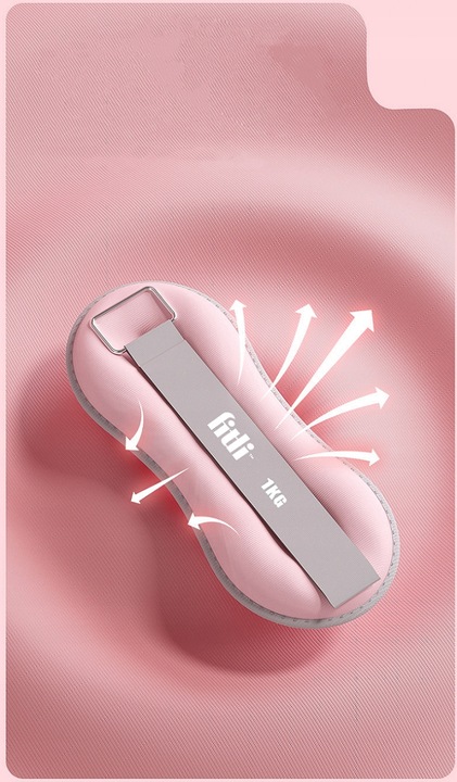 OBCIĄŻNIKI NA KOSTKI RĘCE 1 KG CIEŻARKI NA NOGI NADGARSTKI 2x 1KG