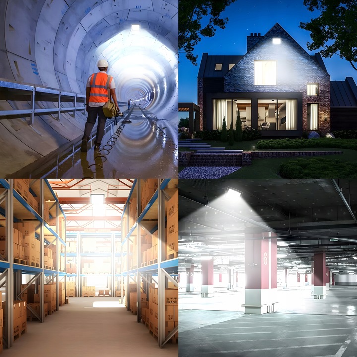 HALOGEN LED 30W LAMPA Reflektor Naświetlacz 6500K Slim ZEWNĘTRZNY