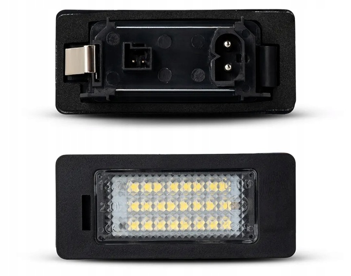 PODŚWIETLENIE TABLICY REJESTRACYJNEJ LED BMW E90 E91 E60 E61 X5 X6 E39