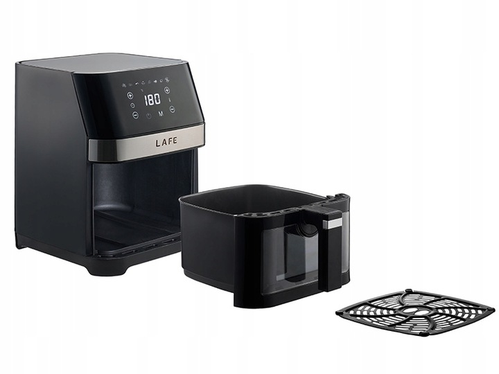 Frytkownica beztłuszczowa LAFE MasterFry 5L 1500W Czarna Rozmrażanie