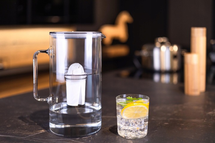 Dzbanek filtrujący szklany Wessper D2 Borosilicate 3l + filtr