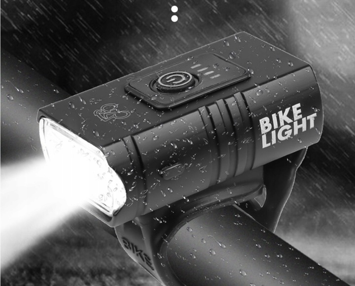 Zestaw LED oświetlenie Tył Przód na USB lampka rowerowa (E026)