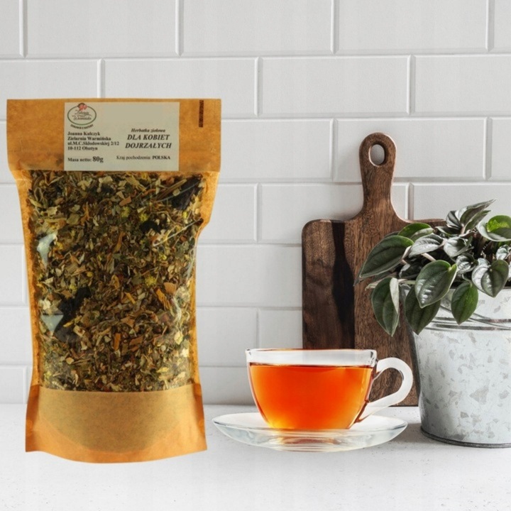 ZIOŁA DLA KOBIET DOJRZAŁYCH MENOPAUZA KLIMAKTERIUM
