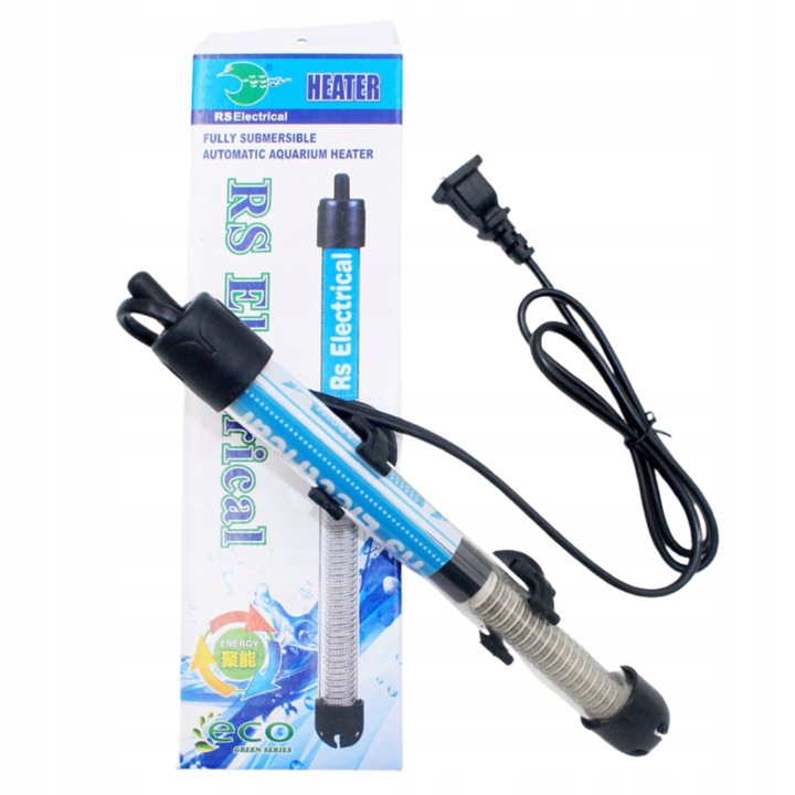 GRZAŁKA AKWARIOWA Z TERMOSTATEM REGULACJA TEMPERATURY 18-32°C 10-30L