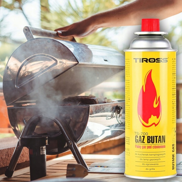 PALNIK GAZOWY OPALARKA LUTLAMPA + 6 x KARTUSZE GAZY NABOJE + RĘKAWICE