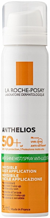 LA ROCHE-POSAY ANTHELIOS Mgiełka do opalania SPF 50 75 ml + GRATIS