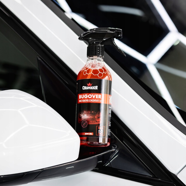 Płyn do Usuwania Owadów Środek na Owady Szyb Bug Remover CERAMIKKER BugOver