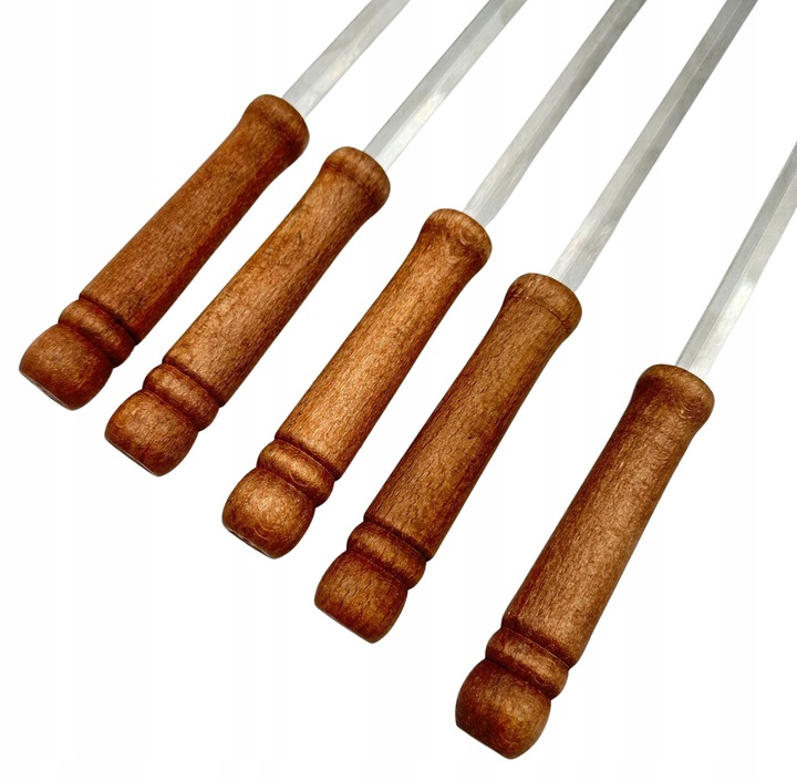 SZPIKULCE SZAMPURY do MIĘSA SZASZŁYKÓW 44cm 5szt