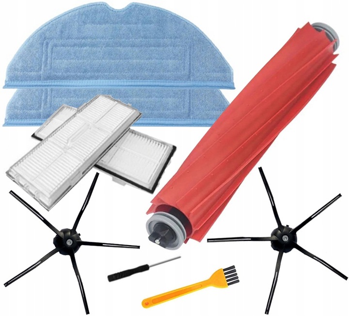 ZESTAW SZCZOTKI FILTRY MOPY DO ROBOROCK S7 / S7 MAXV / S7 MAX ULTRA