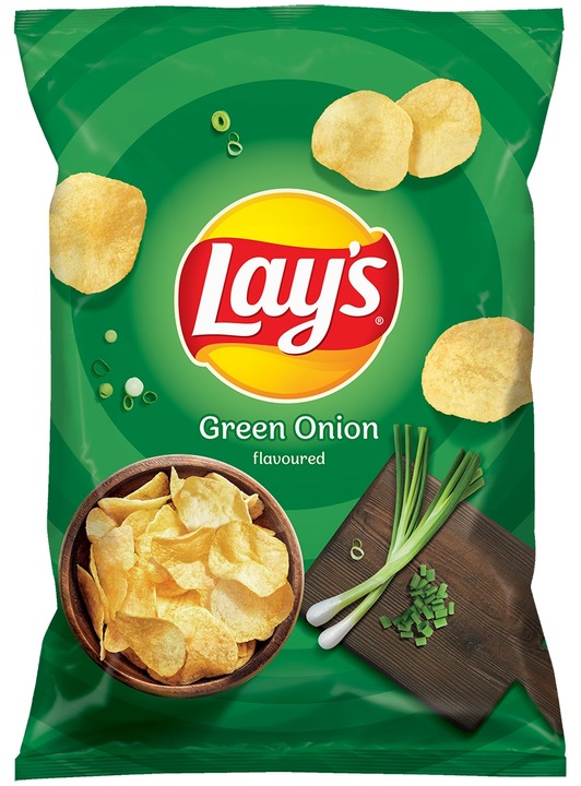 Lay's Chipsy ziemniaczane o smaku zielonej cebulki Green Onion 30x 40g