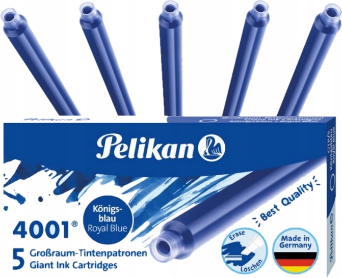 PIÓRO wieczne PELIKAN Griffix dla PRAWORĘCZNYCH + naboje + korektor