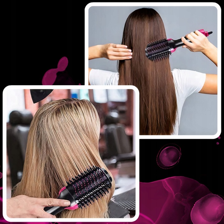 SZCZOTKA SUSZARKA 4W1 WŁOSÓW PROSTOWNICA LOKÓWKA Duża Moc 1000W Szybka