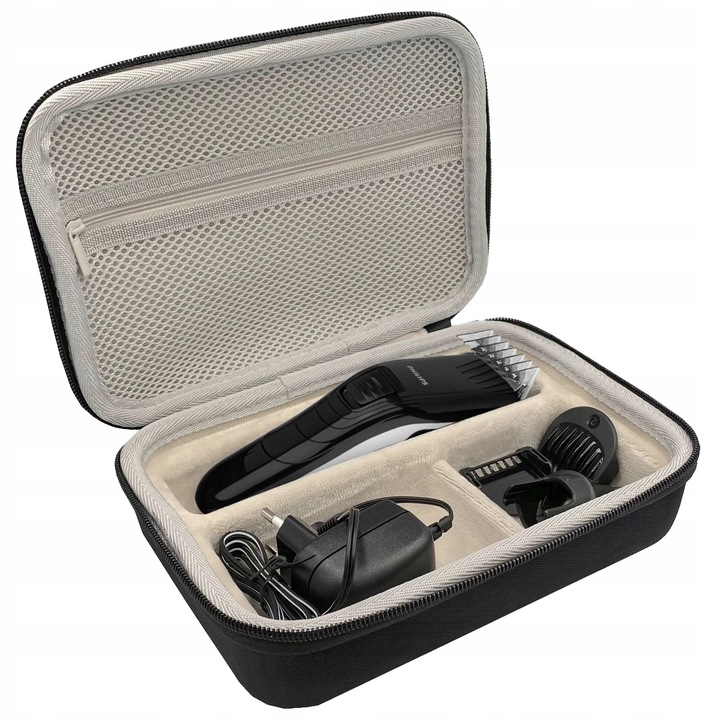 MASZYNKA PHILIPS DO STRZYŻENIA WŁOSÓW MOCNA I CICHA + NASADKA ETUI