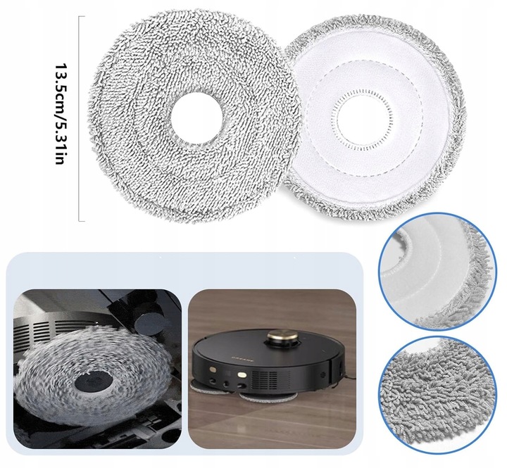 ZESTAW FILTRY SZCZOTKI WORKI DO DREAME X40 ULTRA COMPLETE / X40 PRO /