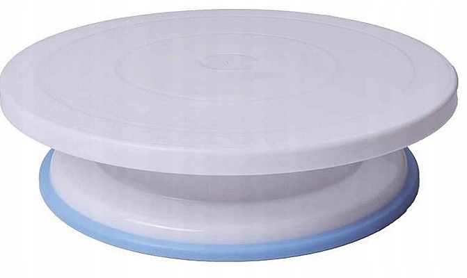 PATERA DO TORTU CIASTA OBROTOWA DEKORATOR DO DEKORACJI SERWOWANIA