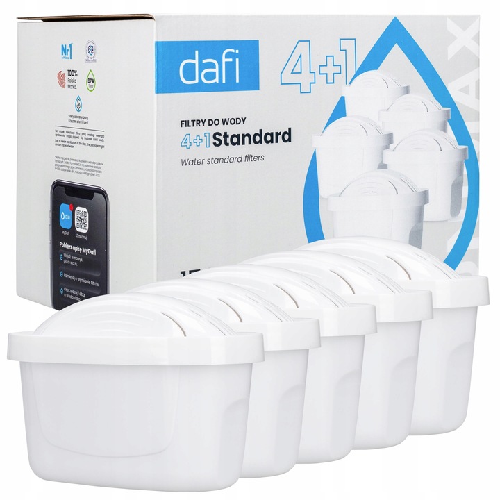 Oryginalny filtr do wody Dafi Unimax do dzbanek filtrujący Dafi - 5