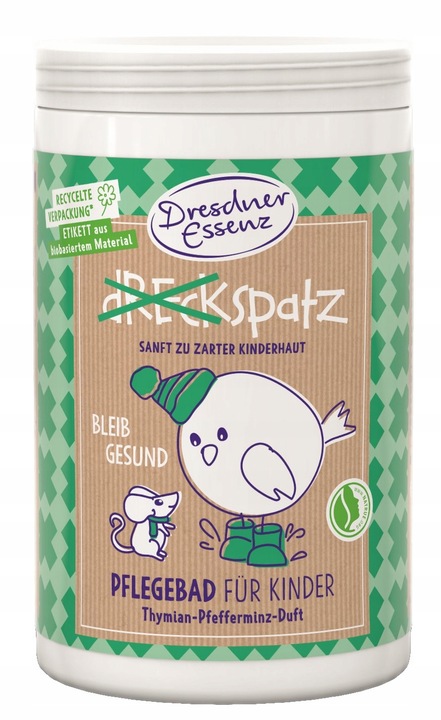 Naturalna Sól do Kąpieli BĄDŹ ZDRÓW dla Dzieci GRYPA KATAR Dresdner