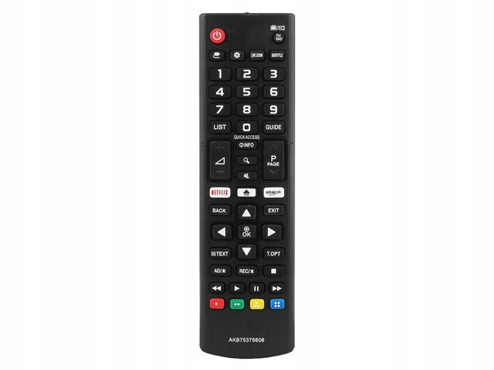Pilot TV LG UNIWERSALNY do telewizora AKB75375608 LCD LED DO