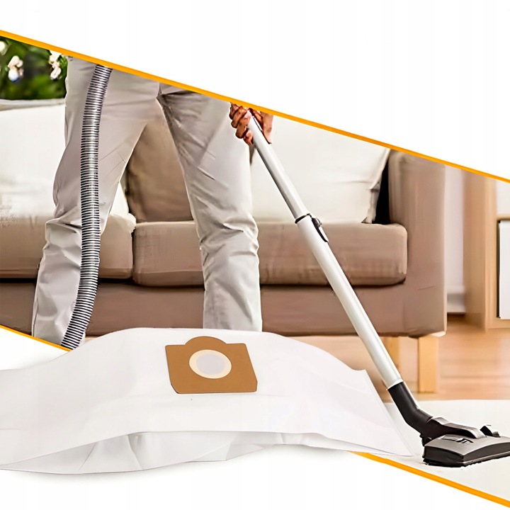 10X WORKI DO ODKURZACZA KARCHER WOREK WD 3 WD3 WD2 WD 6 SE 4001 V17 +