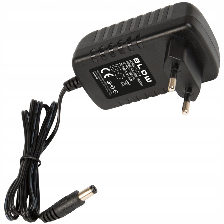 ZASILACZ IMPULSOWY 18V 1A 1,7 / 5,0 DC 1000mA (+) KABEL 110CM