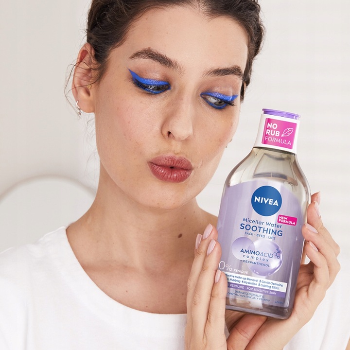 NIVEA Płyn micelarny do demakijażu twarzy oczu ust cera wrażliwa 800ml