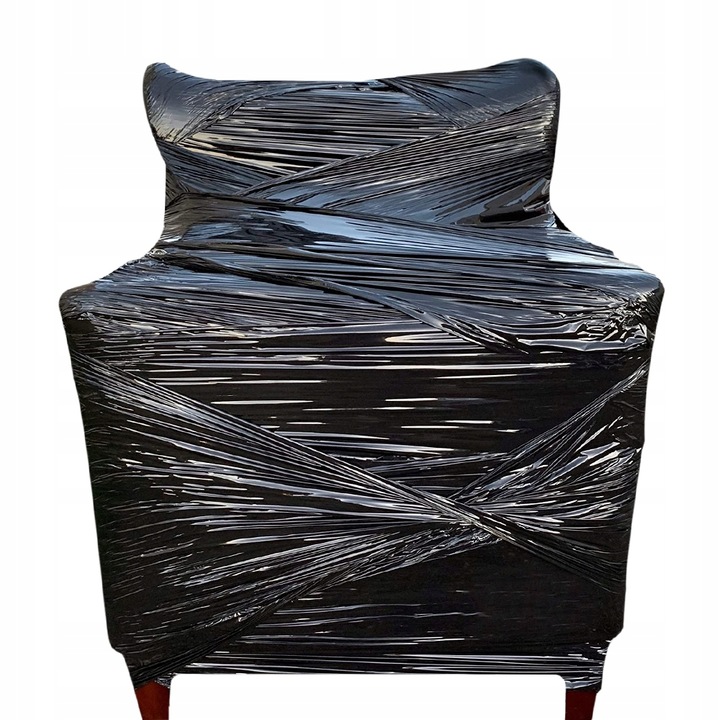 STRECZ folia 3kg CZARNA 2,7kg netto folii 23mic x1