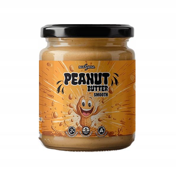 MASŁO ORZECHOWE 900g SMOOTH 100% PEANUT BUTTER GŁADKIE