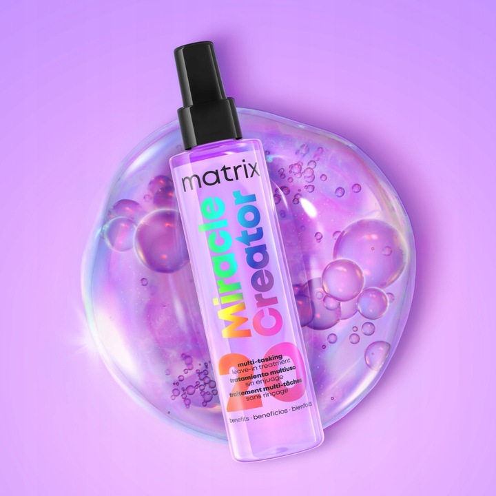 Spray do włosów 20w1 Matrix Miracle Creator Termoochrona, Nawilża 190ml