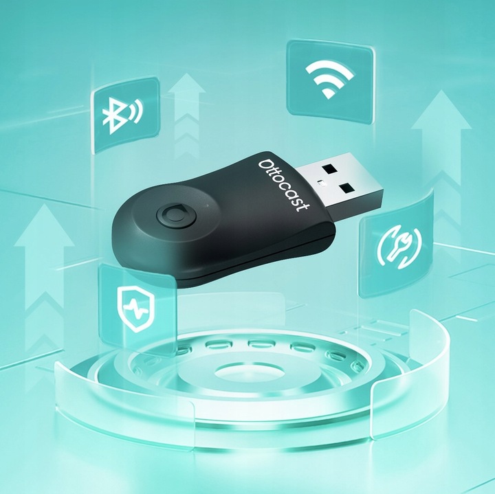 Ottocast Mini CA505-T – Adapter CarPlay & Android Auto Bezprzewodowy