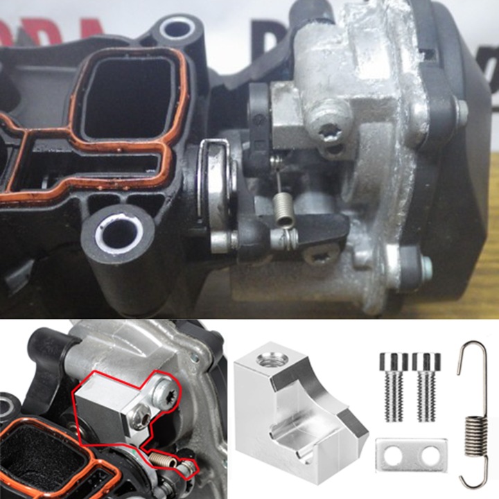 NASTAWNIK OGRANICZNIK KLAP KOLEKTOR Z TWORZYWA 2.0 TDI CR BŁĄD P2015