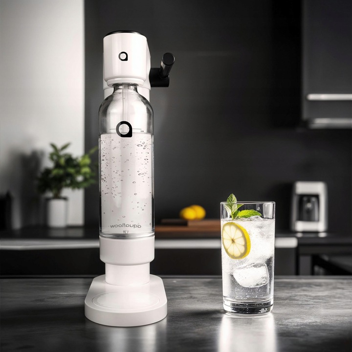 SATURATOR DO GAZOWANIA WODY 3 BUTELKI 0,8L NABÓJ CO2 SYROP SODASTREAM