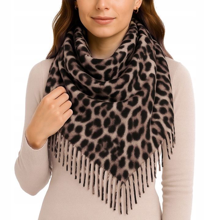 CHUSTA DAMSKA PANTERKA SZALIK