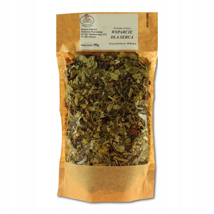 ZIOŁA WSPARCIE DLA SERCA ARYTMIA NIEDOKRWIENIE