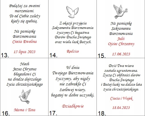 Łańcuszek srebrny medalik komunijny Matka Boska 925 dla dziewczynki chrzest