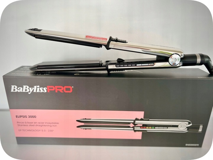 Prostownica Babyliss Pro do Włosów Elipsis 3000 ceramiczna Jonizacja