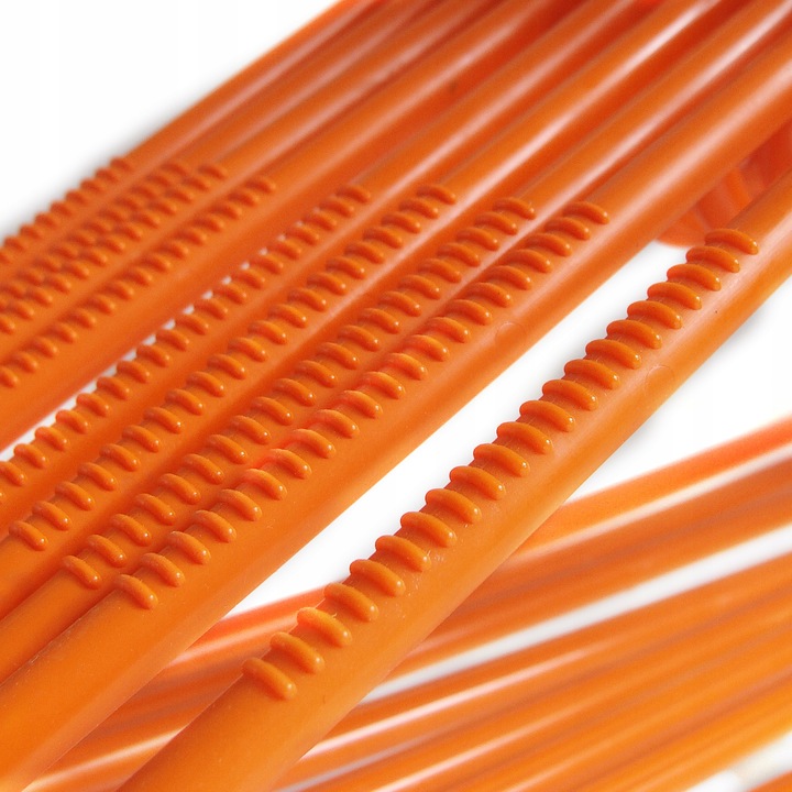 WIESZAKI UBRANIOWE OBROTOWE CZARNE NA ODZIEŻ KARBOWANE GRUBE 25szt.