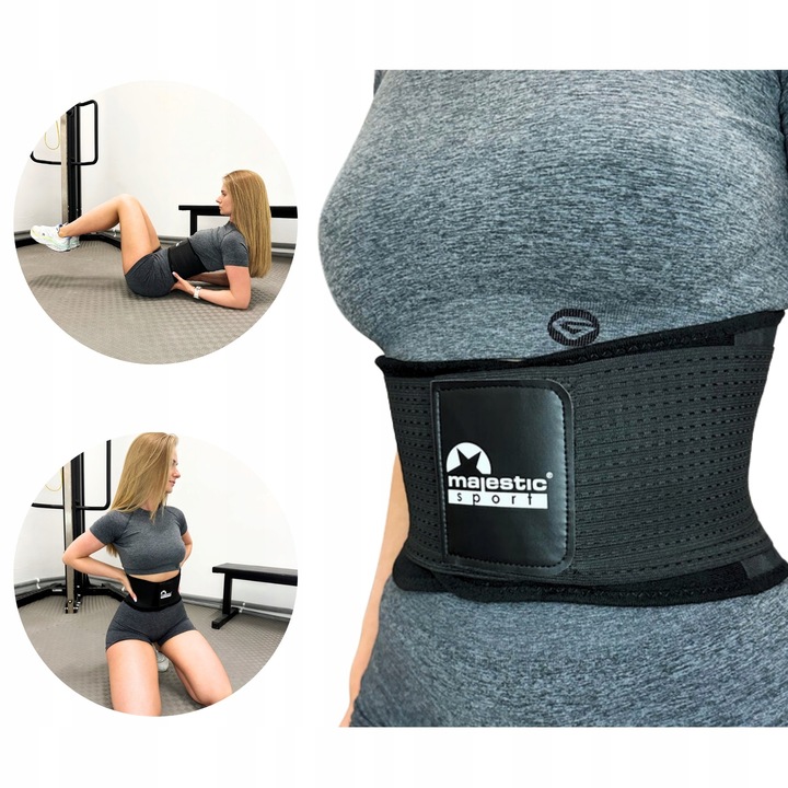 Pas neoprenowy do ćwiczeń wyszczuplający brzuch XL