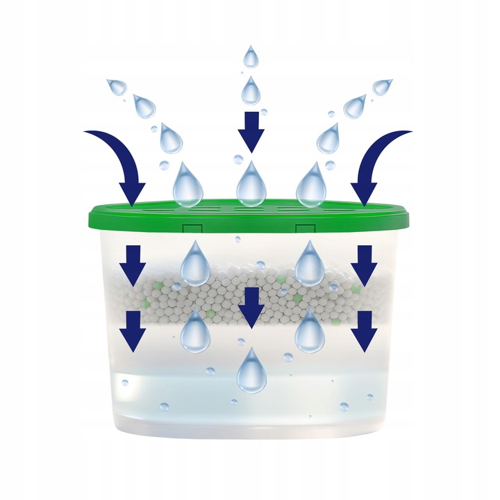 12x pochłaniacz wilgoci osuszacz powietrza na wilgoć sosnowy 400 ml