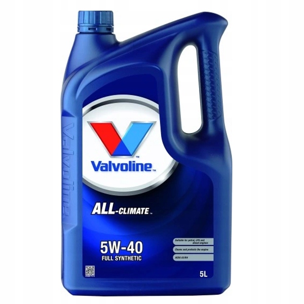 Valvoline ALL CLIMATE 5W40 5L