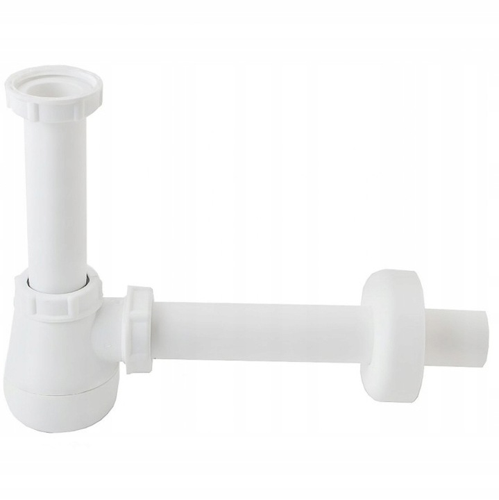 ZESTAW: KOREK KLIK-KLAK BEZ PRZELEWU CZARNY + SYFON UMYWALKOWY DO UMYWALKI