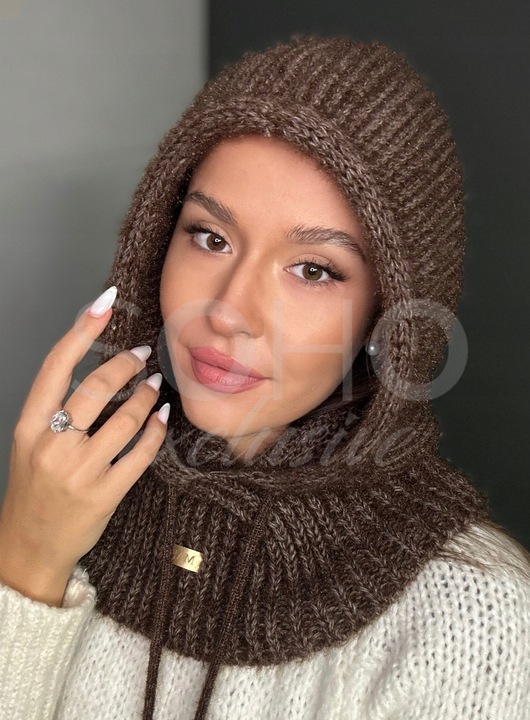 BALACLAVA CZAPKA KAPTUR KOMINIARKA GOLF UNISEKS MIĘKKI CIEPŁY MODNY K